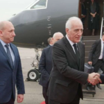Վահագն Խաչատուրյանը ժամանել է Թբիլիսի Իլիա II-ի հուղարկավորությանը մասնակցելու համար