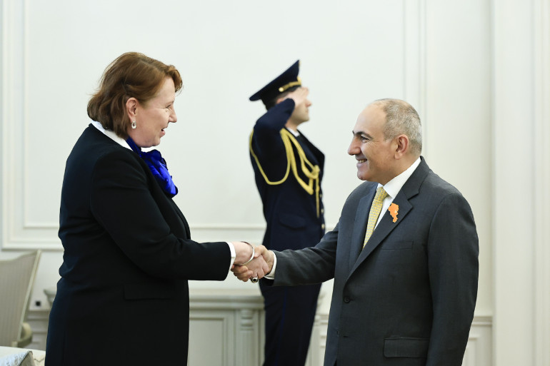 ՀՀ-ԵՄ հարաբերություններն ունեն զարգացման դինամիկ բնույթ. Փաշինյանն ընդունել է ՀՀ-ում Եվրոպական միության քաղաքացիական առաքելության նորանշանակ ղեկավարին