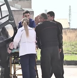 Գանգուղեղային վնասվածք, թոքերի սալջարդ. ուղղաթիռով Երևան տեղափոխված կնոջ վիճակը ծայրահեղ ծանր է