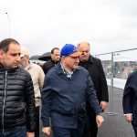 Փաշինյանը ներկա է գտնվել Հյուսիս-հարավ ճանապարհի Աշտարակից դեպի Գյումրի հատվածի բացմանը