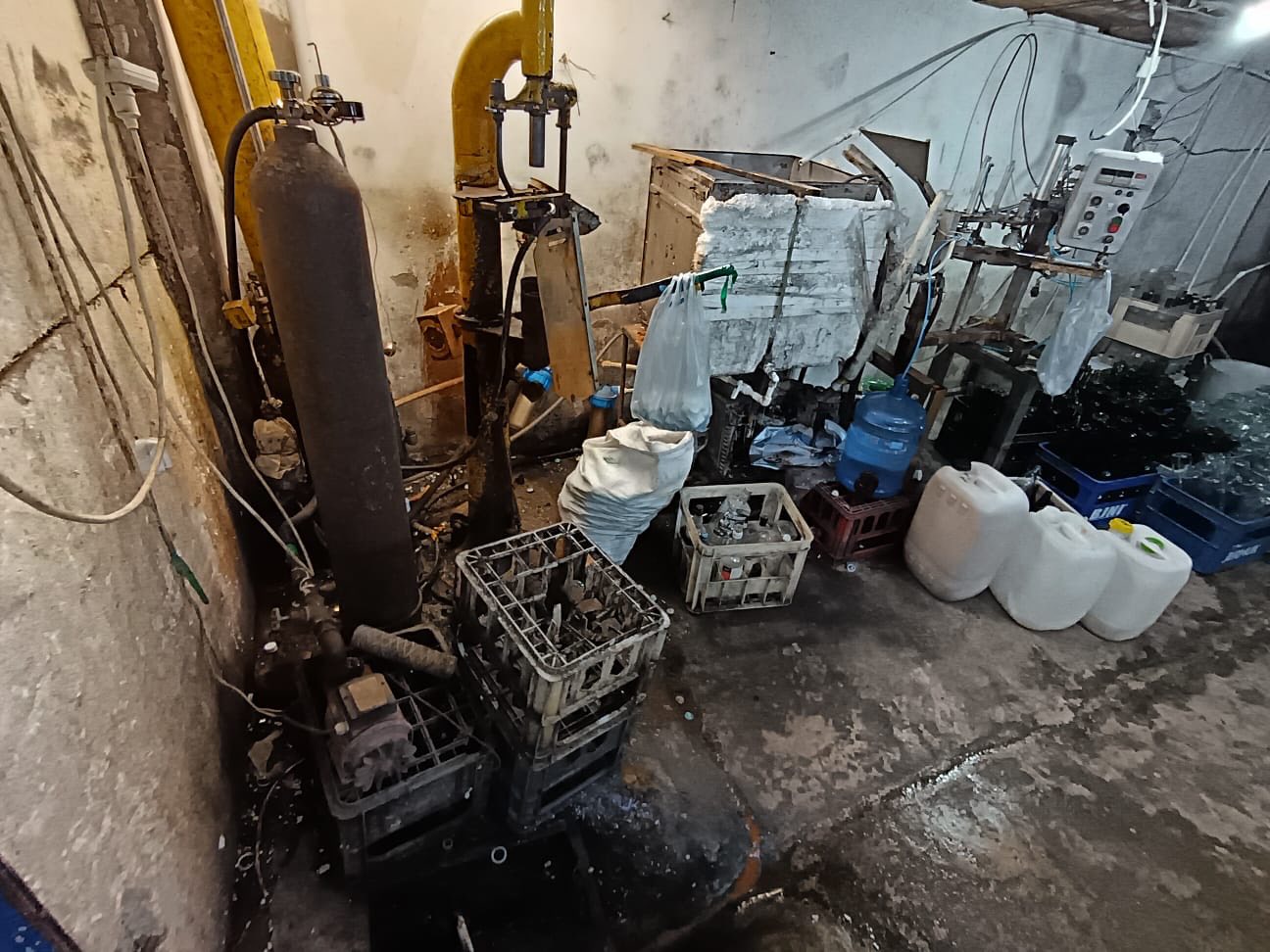 Կասեցվել է լիմոնադի ու շշալցված արտադրամասի արտադրական գործունեությունը